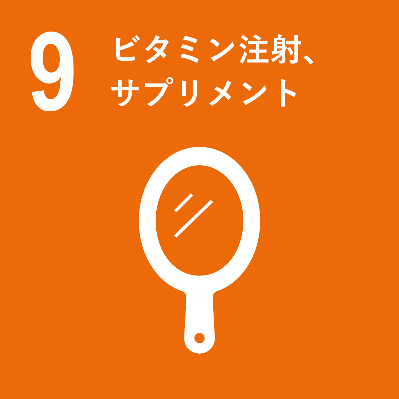 ビタミン注射、サプリメント