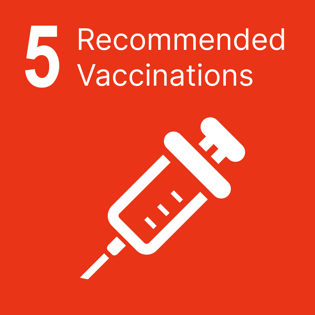 Domestic & international recommended vaccines